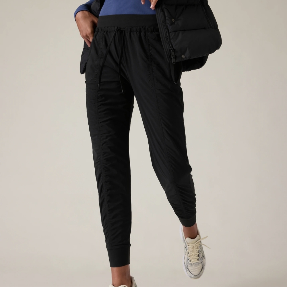 Athleta Lined Pant II Size 8, Black